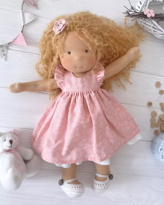 🌲Early Christmas Sale 60% Off - Handmade Waldorf Doll - Emily