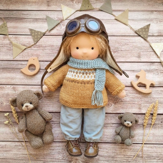 🌲Early Christmas Sale 60% Off - Handmade Waldorf Doll - Cindy