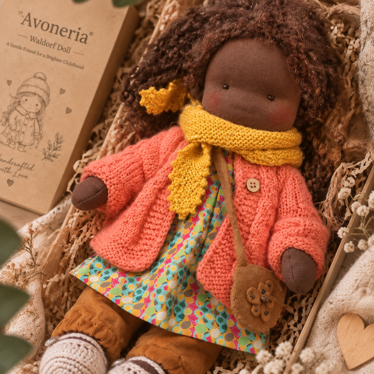 🌲Early Christmas Sale 60% Off - Handmade Waldorf Doll - Alina