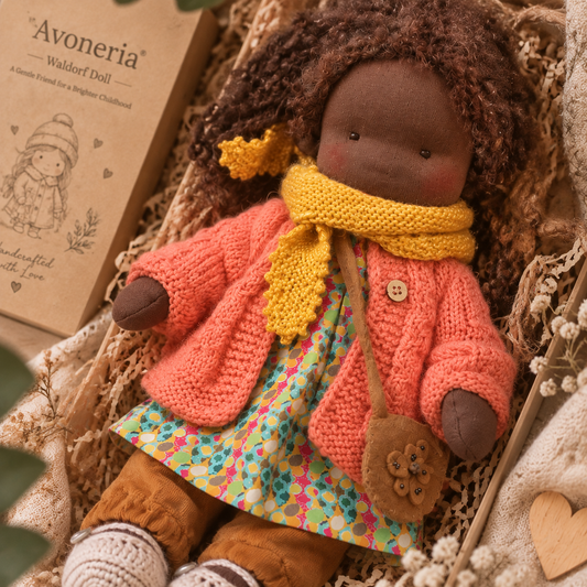 🌲Early Christmas Sale 60% Off - Handmade Waldorf Doll - Alina