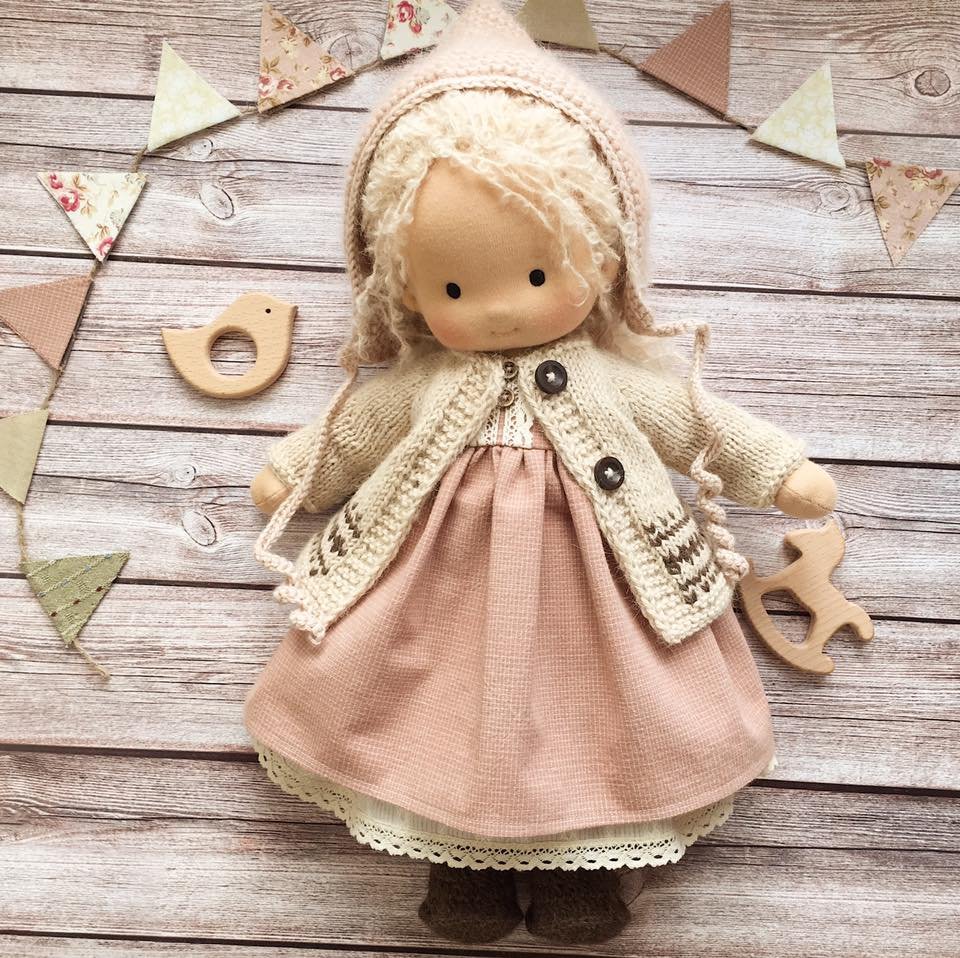 🌲Early Christmas Sale 60% Off - Handmade Waldorf Doll - Valerie