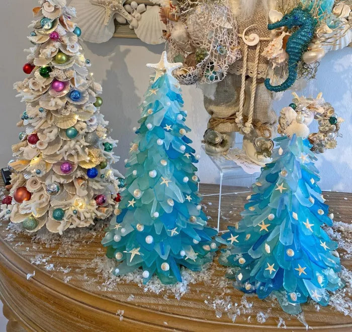 🔥Clearance Sale 60% OFF - 🌲2026 Avoneria® Sea Glass Christmas Tree
