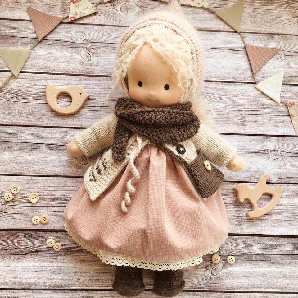 🌲Early Christmas Sale 60% Off - Handmade Waldorf Doll - Valerie