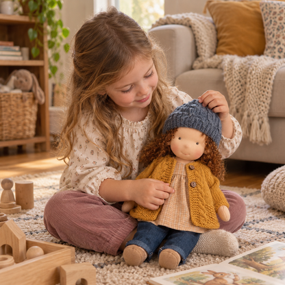 🌲Early Christmas Sale 60% Off - Handmade Waldorf Doll - Hazel