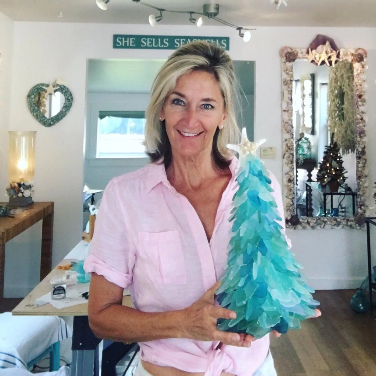 🔥Clearance Sale 60% OFF - 🌲2026 Avoneria® Sea Glass Christmas Tree