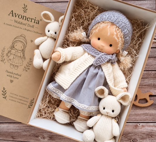 🌲Early Christmas Sale 60% Off - Handmade Waldorf Doll - Elena