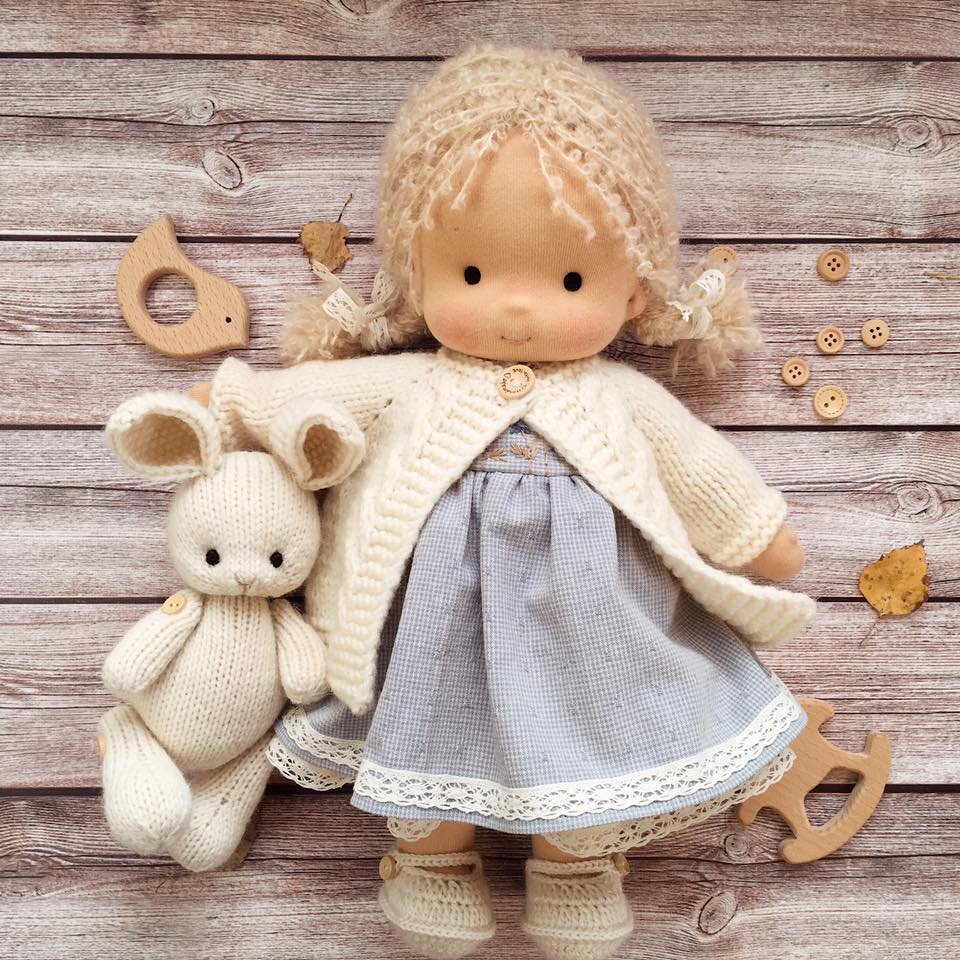 🌲Early Christmas Sale 60% Off - Handmade Waldorf Doll - Elena