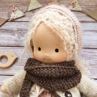 🌲Early Christmas Sale 60% Off - Handmade Waldorf Doll - Valerie