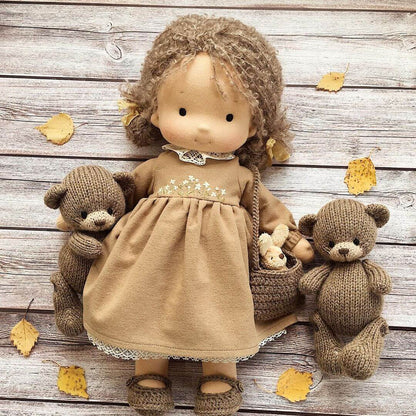 🌲Early Christmas Sale 60% Off - Handmade Waldorf Doll - Selena