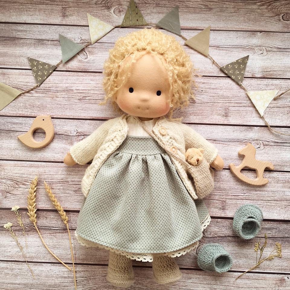 🌲Early Christmas Sale 60% Off - Handmade Waldorf Doll - Katherine