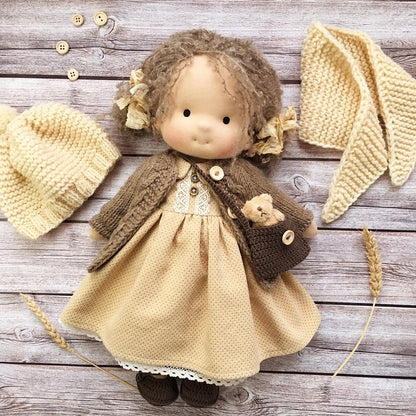 🌲Early Christmas Sale 60% Off - Handmade Waldorf Doll - Nancy