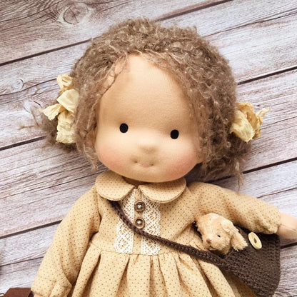 🌲Early Christmas Sale 60% Off - Handmade Waldorf Doll - Nancy