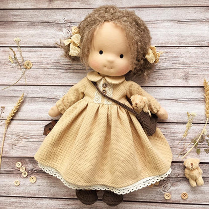🌲Early Christmas Sale 60% Off - Handmade Waldorf Doll - Nancy