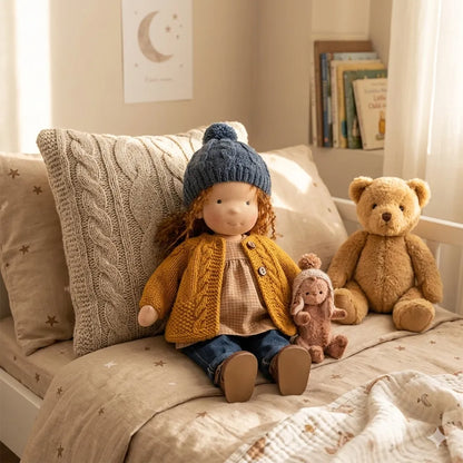 🌲Early Christmas Sale 60% Off - Handmade Waldorf Doll - Hazel