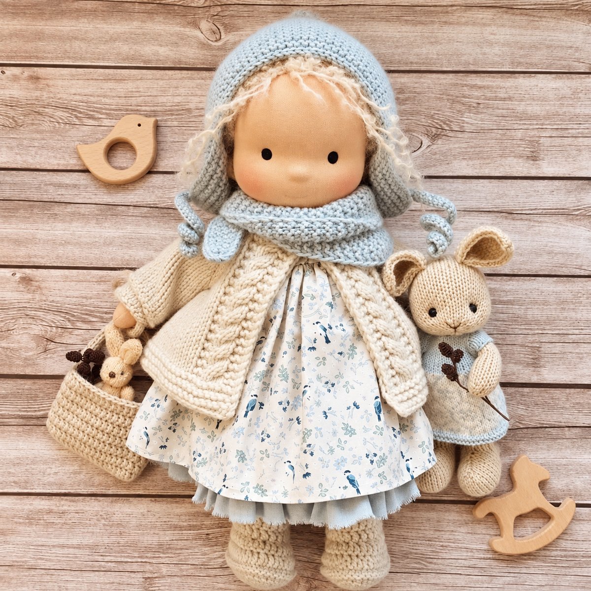 🌲Early Christmas Sale 60% Off - Handmade Waldorf Doll - Yetta