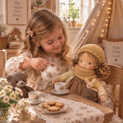 🌲Early Christmas Sale 60% Off - Handmade Waldorf Doll - Selena