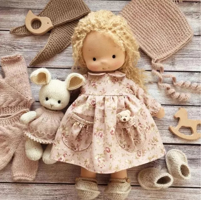 🌲Early Christmas Sale 60% Off - Handmade Waldorf Doll - Annie