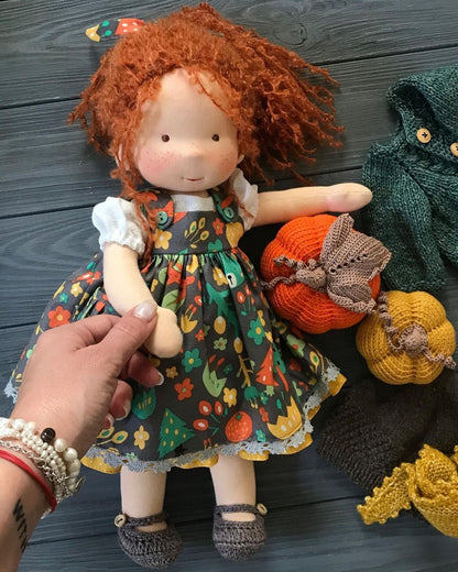 🌲Early Christmas Sale 60% Off - Handmade Waldorf Doll - Emma
